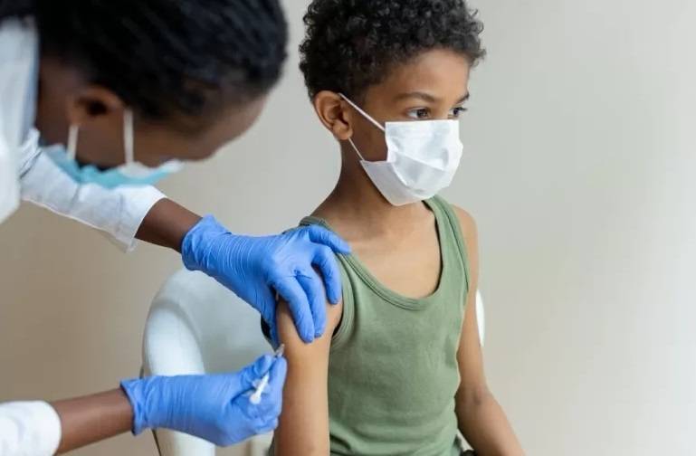 Vacina de crianças contra a Covid-19
